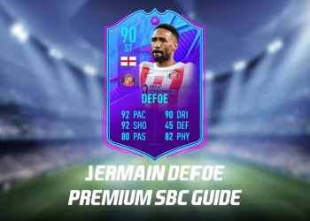 FIFA 22: Premium SBC Version Jermain Defoe - Cheapest Solution