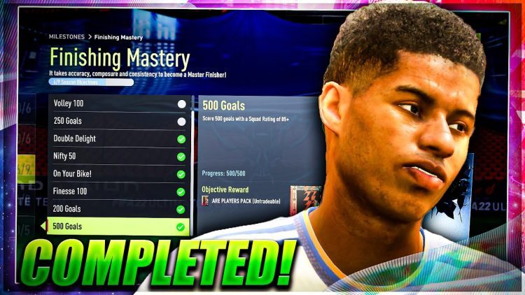 FIFA 22| SCORE 500 GOALS OBJECTIVE COMPLETED (EASIEST METHOD)!