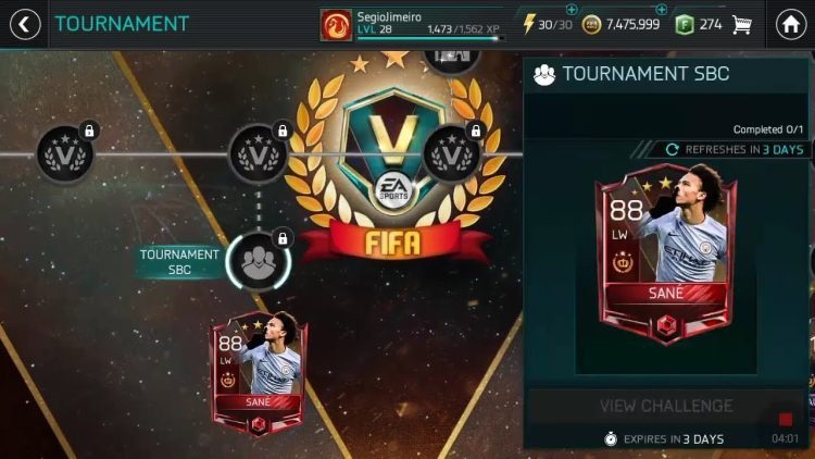 FIFA MOBILE NEW TOURNAMENT EXPLAINED!! VSA PACKS + LINE UP!! 88 LW SANE AND 91 ST AUBAMEYANG!!