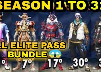 FREE FIRE SEASON 1 TO 31 ELITE PASS BUNDLE