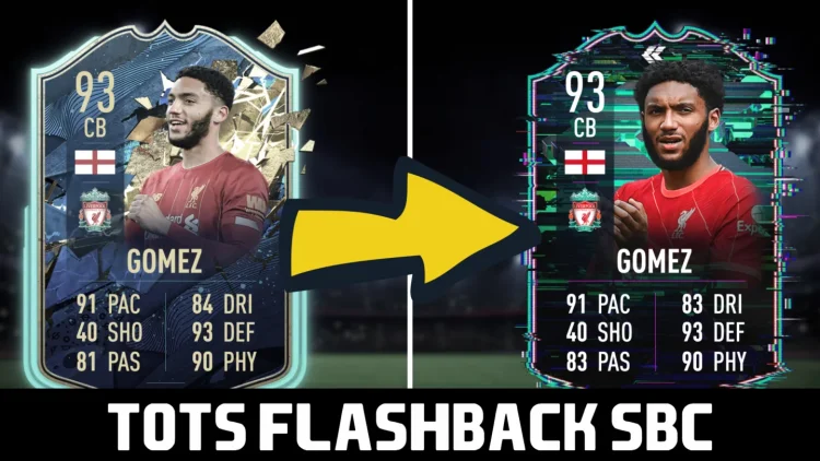 FIFA 22: OP defender Joe Gomez as flashback SBC - Cheapest solution