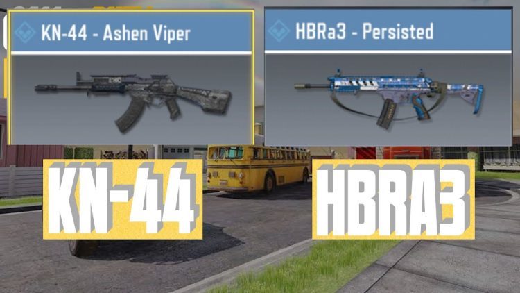 HBRa3 Vs KN 44 (Recoil, Damage & Range) Call Of Duty Mobile Gun Tips | WHICH IS BEST ASSAULT RIFLE?