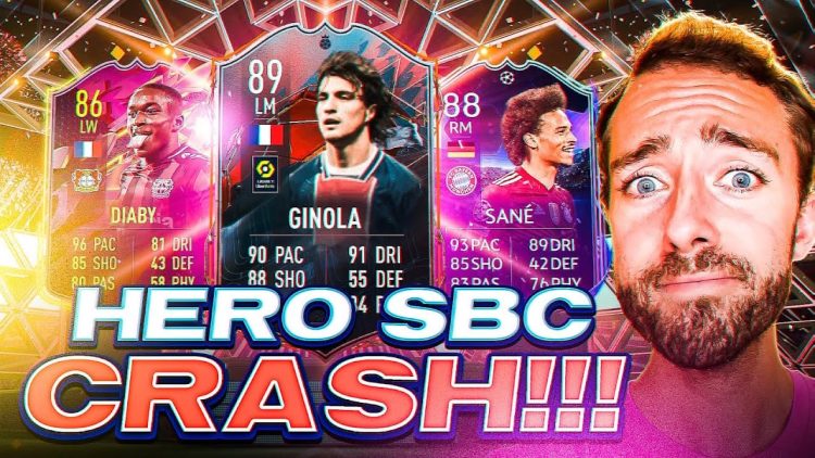 HERO SBC MARKET CRASH! INSANE CRASH AND REBOUND & UCL CONTENT TODAY! FIFA 22 Ultimate Team