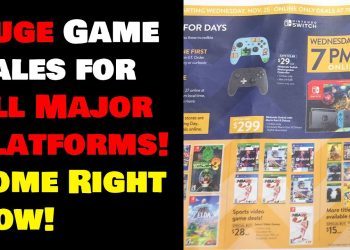 HUGE Video Game Sales For Switch, PS5, & Xbox Series X Games!