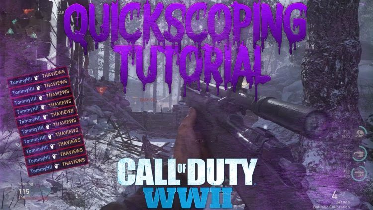 How to Quickscope (Call Of Duty WWII Tips and Tricks) How to Hit More Clips! Diamond Camo