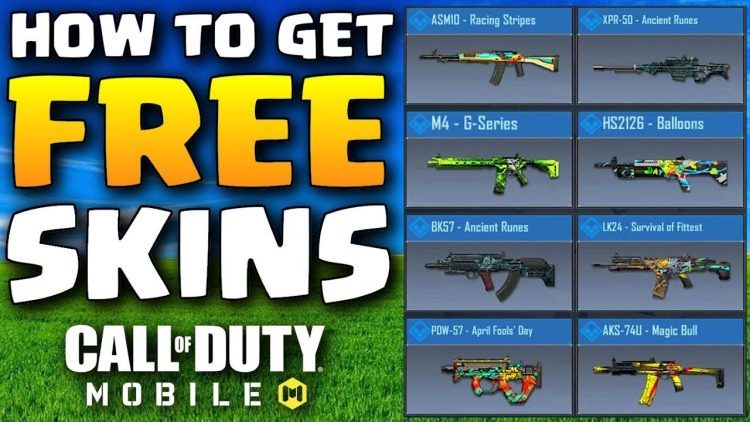 How to get FREE SKINS in Call of Duty Mobile