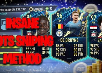 MAKE 500K PER DAY USING THIS TOTS SNIPING FILTER!!! INSANE FIFA 22 TRADING METHOD TO MAKE COINS FAST
