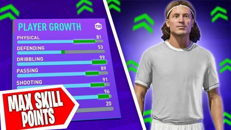 MAX SKILL POINTS STRIKER BUILD - Pro Clubs FIFA 21