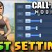 NEW SEASON 10 Settings in Call of Duty Mobile BEST Controls Sensitivity