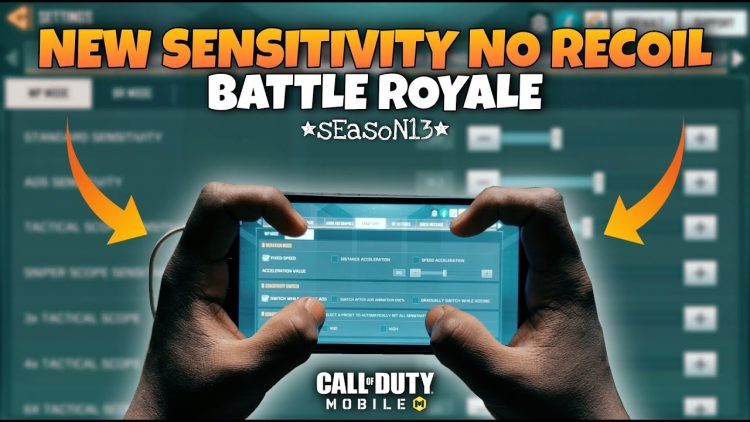 *No Recoil* Sensitivity Settings For Cod Mobile Battle | Cod Mobile Battle Royale (Tips & Tricks)|