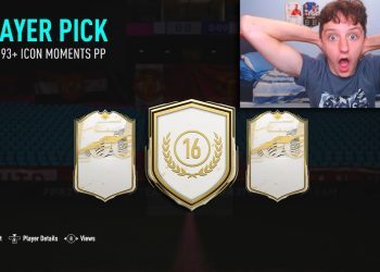 OPENING MY 93+ ICON MOMENTS PLAYER PICK OMG!!! (16 tokens) | FIFA 21 ICON SWAPS 3