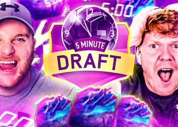 OVER 10 MILLION COINS COMBINED ARE ON THE LINE!!! INSANE 5 MINUTE FUT DRAFT VS @Jack54HD #FIFA22