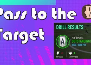 PASS TO THE TARGET - FIFA 21 How to Get A Rating in Training
