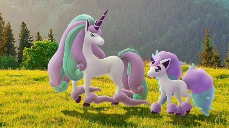 PoGO – Pokémon Go: Temporary research for Galar Ponita