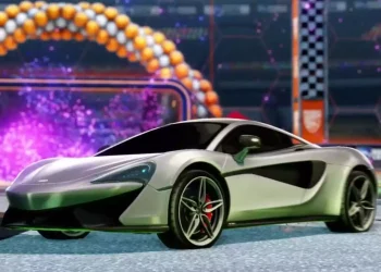 Rocket League McLaren 570S Hitbox, Items, Stickers & Details