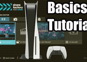 SHAREFACTORY STUDIO ON PS5 - BASICS TUTORIAL ADD CLIPS EDIT CLIPS ADD MUSIC ZOOM (HOW TO USE)