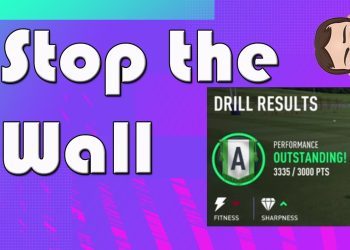 STOP THE WALL - FIFA 21 How to Get an A Rating in Training
