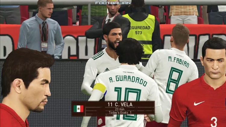 South Korea vs Mexico FIFA World Cup 2018 Russia | South Korea vs Mexico PES 2018 PC GamePlay