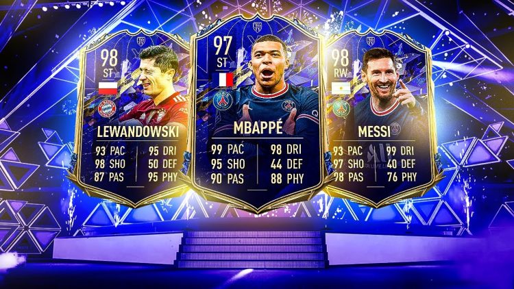 THIS IS WHAT I GOT IN 36,000 FIFA POINTS FOR TOTY ATTACKERS! #FIFA22 ULTIMATE TEAM