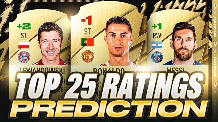 TOP 25 HIGHEST RATED PLAYERS IN FIFA 22! CONFIRMED & PREDICTED RATINGS! #FIFA22 ULTIMATE TEAM
