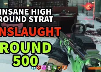 The best HIGH ROUND strategy for ONSLAUGHT ZOMBIES - Get Round 500 (Call of Duty: Cold War)