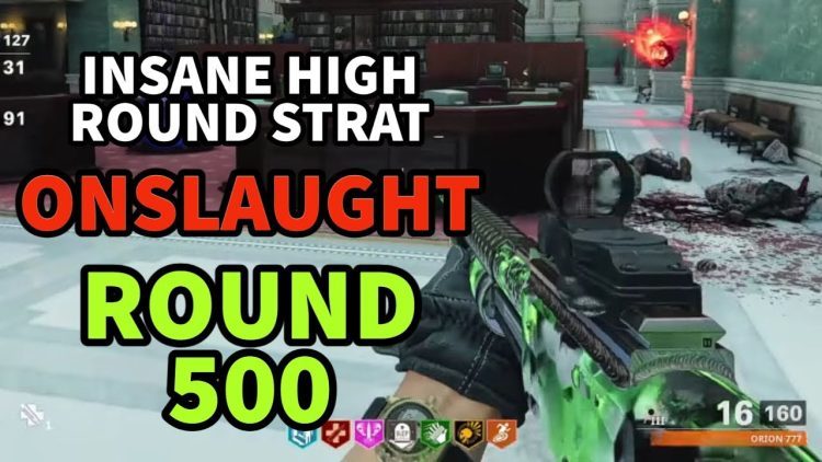 The best HIGH ROUND strategy for ONSLAUGHT ZOMBIES - Get Round 500 (Call of Duty: Cold War)
