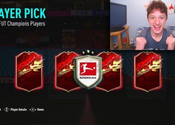 YESSSS I FINALLY PACKED HIM! OPENING MY BUNDESLIGA TOTS FUT CHAMPIONS REWARDS! | FIFA 21