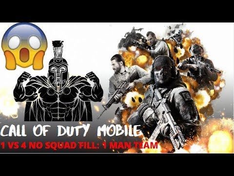 call of duty mobile solo vs squad battle royale
