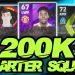 eFootball 2022 | 200K Insane Starter Squad - Dream Team