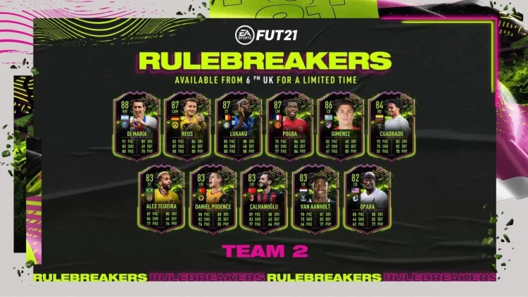 FIFA 21 Rulebreakers Team 2 - What is that?