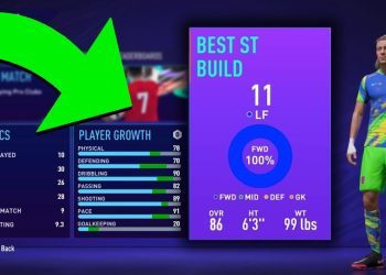 "BEST STARTER STRIKER BUILD" FIFA 21 Pro Clubs