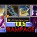 1 vs 5 Ez Win | Dota 2 Ability Draft