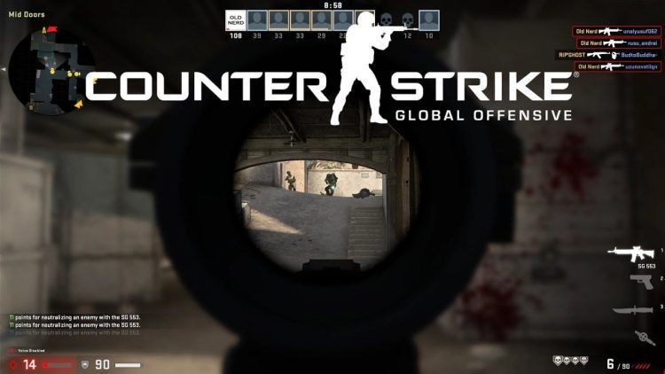 Counter Strike: GO - Deathmatch (Dust II) / PC Gameplay