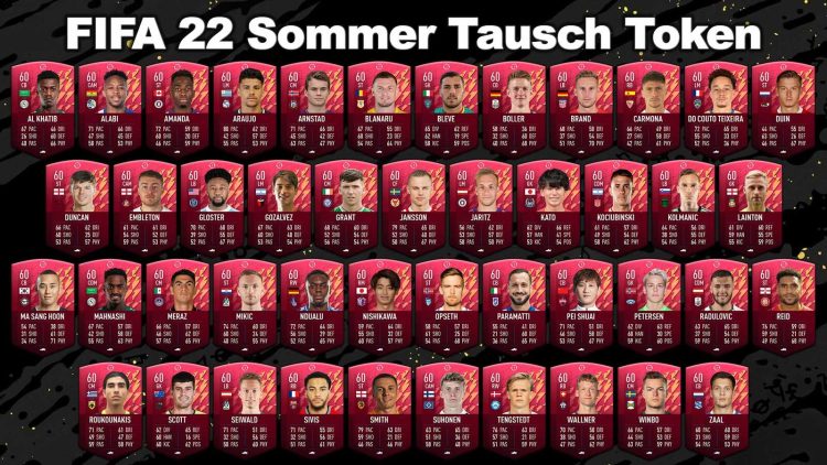 FIFA 22: Summer Exchange Token Tracker