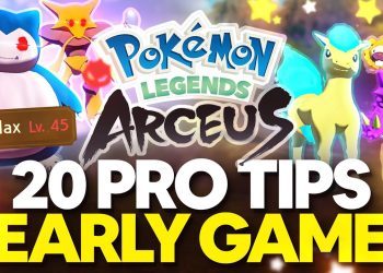 20 PRO Tips for Early Game in Pokemon Legends Arceus
