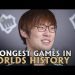 5 Longest Games in Worlds History | #Worlds2020 Rankings