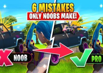 6 DUMB FORTNITE MISTAKES NOOBS Make & What YOU Can Do To AVOID THEM!