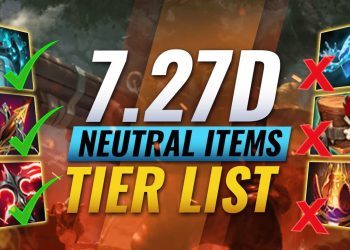 7.27d Neutral Items Tier List