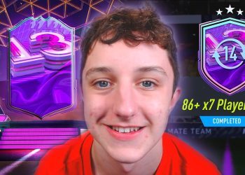 86+ x7 pack from FUT BIRTHDAY SWAPS!!! | FIFA 22