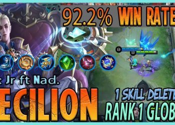 92.2% WIN RATE CECILION SUPPORT GAMEPLAY |  RANK 1 GLOBAL CECILION GAMEPLAY | MOBILE LEGENDS 2022
