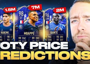 A CHEAPER TOTY THIS YEAR? LEAKED TOTY PRICE PREDICTIONS! FIFA 22 Ultimate Team