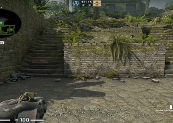 A TUNNELS SMOKE FROM CT SPAWN (ANCIENT) - CS:GO (128 tick)