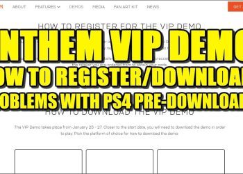 ANTHEM | VIP DEMO - How to register and download for the VIP DEMO