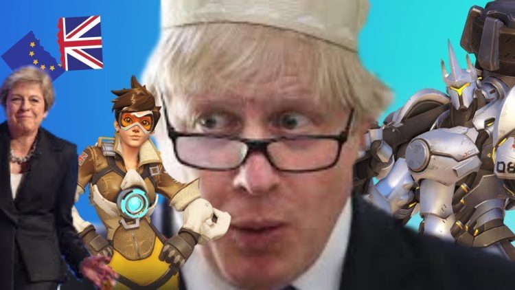 ASKING PEOPLE ABOUT A HARD BREXIT IN COMPETITIVE OVERWATCH! OVERWATCH LIFE AS A PLAT PLAYER!