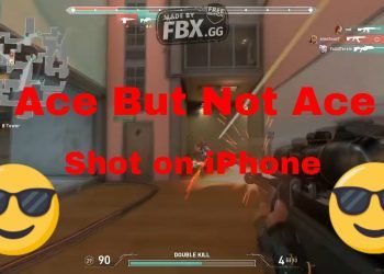 Ace But Not Ace Shot on iPhone Valorant