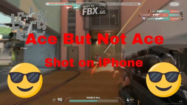 Ace But Not Ace Shot on iPhone Valorant