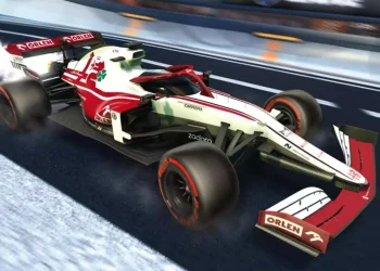 All new F1 paint jobs in Rocket League Season 3