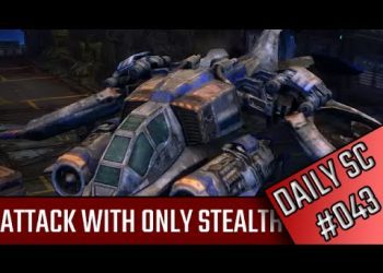 Attack with only stealth l Daily SC #043 l StarCraft 2: Legacy of the Void Ladder l Crank