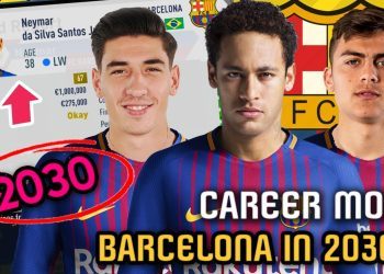 BARCELONA IN 2030!!! - FIFA 17 Career Mode (Neymar, Dybala, Bellerin)
