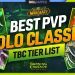 BEST SOLO CLASSES for PvP TBC TIER LIST | World PvP, Battlegrounds, Duels!